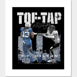 T.Y. Hilton Indianapolis Toe Tap Posters and Art